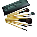 9 stuks professionele make-up borstel set met gratis lederen etui