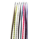 15.35 Inch 8 Colors Synthetic Feather Hair Extensions
