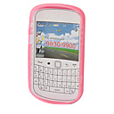  Protective TPU Translucent Case for Blackberry 9900 (Pink)