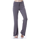 YOGAYF-Eco Friendly Cotton Simple Design Dark Gray GYM Sports Yoga Pants Women's Fitness Pants