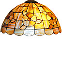 Tiffany Style Shell Wall Light with Floral Pattern