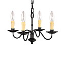 candelabro antiguo inspirado con 4 luces