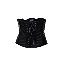 Leatherette Strapless Corsets Special Occasion Shapewear