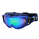 marea-real la niebla azul de doble lente con una capa de esponja contra gafas gafas de esquí en nieve