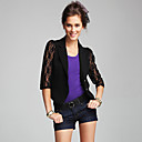 zwarte kanten blazer
