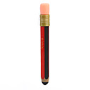 Bleistift aus Silikon Touchpad Stylus-Stift (rot)