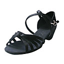 Satin Upper Ballroom Practice Dance Shoes Latin Shoes for Women/Kids More Colors