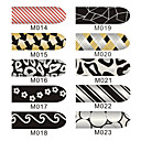 16pcs nail art folie armor wraps patch stickers manicure