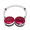 draadloze hoofdtelefoon mp3-speler met micro sd card reader (roze)