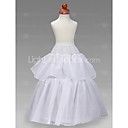 Flower Girl Taffeta Ball Gown 2 Tier Floor-length Slip Style/ Wedding Petticoats