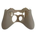 beschermhoes voor de Xbox 360 controller (transparant zwart)