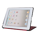 multi-angolo sostegno del case in alluminio ultrasottile per ipad2 (rosso)