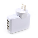  4-port USB Travel AC Power Adapter (ul spina, 100 ~ 240 V)