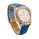 belle mouvement rond Montre à quartz de plusieurs couleurs disponibles