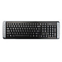 Rapoo 8100 usb wireless tastiera multimediale e mouse (nero)