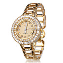 reloj de oro joya caso de la moda de la mujer muñeca