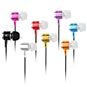 Écouteur de 3.5mm supérieure métallique pour iPhone / iPod / iPad et plus