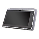 Leather Protective Case with Hard Stand for 7 Inch Tablet PC - White
