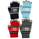 copo de nieve de moda los guantes de la pantalla táctil para el iPhone y el iPad