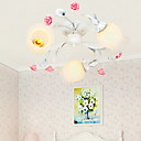 COVINA - Lampe de Plafond Florale - 3 slots à ampoule