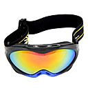 marea-azul niebla nuevo negro de doble lente con gafas contra la capa de esponja de esquí de nieve negro con gafas