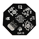 Nail Art Stamp Stamping Image Template Plate Q series