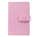 High Quality Synthetic Leather Case Cover for 7 Inch Tablet PC - Pink