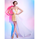 CHLOE - Robe de Cocktail Mousseline Taffetas