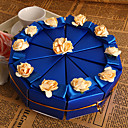 bleu boîtes à gâteaux favorisent jeu de 10)