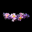 fiori rosa e viola Garland / copricapo per le ragazze di fiori