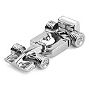  16GB Stainless Steel Race Car Style USB Flash Drive (Silver)