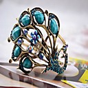 pulsera turquesa de la mujer pavo real