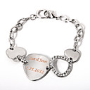 personalisierte Silber Kette Armband
