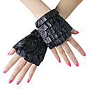mode vingerloze gegolfde leer party / winter handschoenen