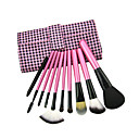 Case grain Makeup Brush With Free Case (10Pcs)