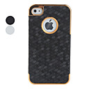 Protective Polycarbonate Case for iPhone 4 and iPhone 4S (Grid, Assorted Colors)