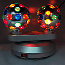 Rotating Stage light with 2 Lights in Ball Color Cap