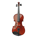 Glossy Solid Spruce Violin with Case/Bow/Rosin (Multi-Size)