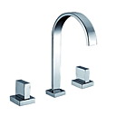 liquidation - le pont de type 3 trous chromé Robinet lavabo