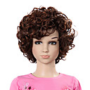 parrucca-4 senza cappuccio corto grado superiore di sintesi di moda per bambini Curly colori disponibili