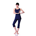 Cotton Tunic Tank With Pants Yoga Outfit