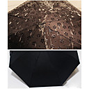 Flower Print Folding Umbrella