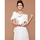 Faux Fur Special Occasion/ Wedding Shawl (More Colors)