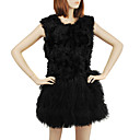 Genuine Mongolian Lamb Fur Vest