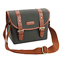 Canvas Camera Camcorder Basg with PU Leather for Miniature SLR