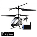 3-Kanal-i-Hubschrauber mit Gyro 777-173 gesteuert von iPhone / iPad / iPod touch schwarz (777-173b)