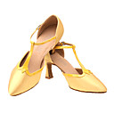 cetim tornozelo tira os sapatos de dança moderna / salão de desempenho para as mulheres (mais cores disponíveis)