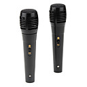 Universele USB-Microfoonkit Voor Wii, Xbox 360, PS3 en PC (2 stuks, zwart)
