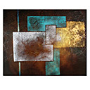 Hand-painted Abstract Oil Painting with Stretched Frame
