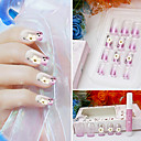 3D Super Cool Shining False Acrylic Nail Art Tips